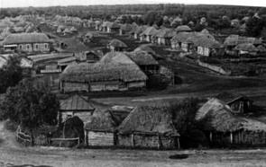 Вид на слободу Молоканщина (сейчас часть Кирсанова) Кирсановского уезда Тамбовской губернии