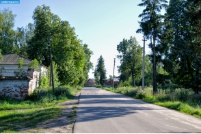Моршанский район. Улица в Новотомниково