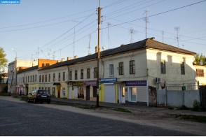 Дома на улице Ленина в Моршанске