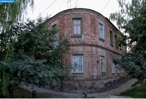 Дом на углу улиц Красная и Свободная в Моршанске