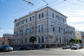 Бывшее здание публичной библиотеки в Тамбове