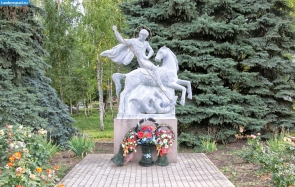 Памятник воинам защитникам правопорядка в Сосновке