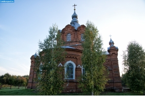 Староюрьевский район. Введенская церковь в селе Заворонежское