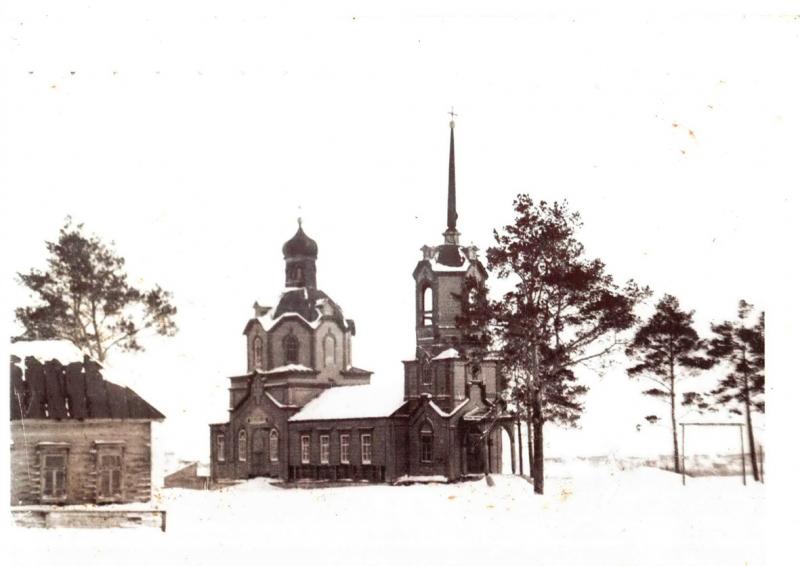 Бондарский район. Старая церковь села Керша