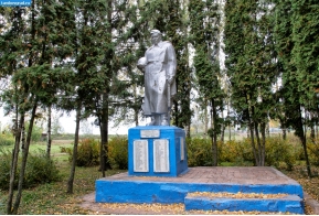 Мемориал павшим в Великой Отечественной войне в селе Никольское