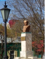 Современный Тамбов. Бюст Лермонтова в Тамбове