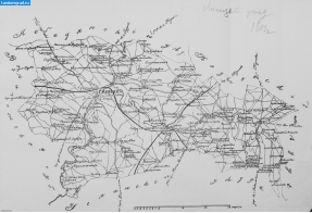 Карта Липецкого уезда 1913 года