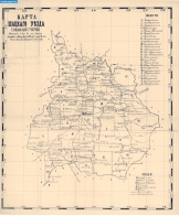 Карта Шацкого уезда 1884 года