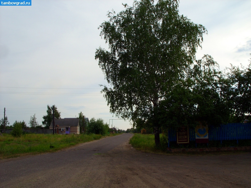 Сосновский район. Улица в Отъяссах