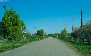 Улица в селе Петровское Жердевского района