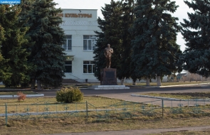 Памятник Ленину в селе Дуплято-Маслово