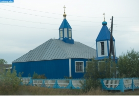 Усманский уезд. Космодамианская церковь в селе Девица