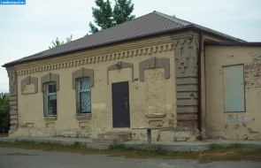 Воронежская губерния. Старое здание в селе Орлово