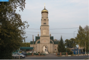 Никольская церковь в посёлке Добринка