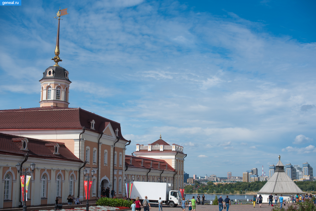 Казанская губерния. Здание Пушечного двора в Казанском Кремле