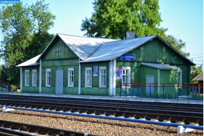 Железнодорожный вокзал на станции Сабурово