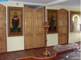 Интерьер Казанской церкви в селе Найденовка