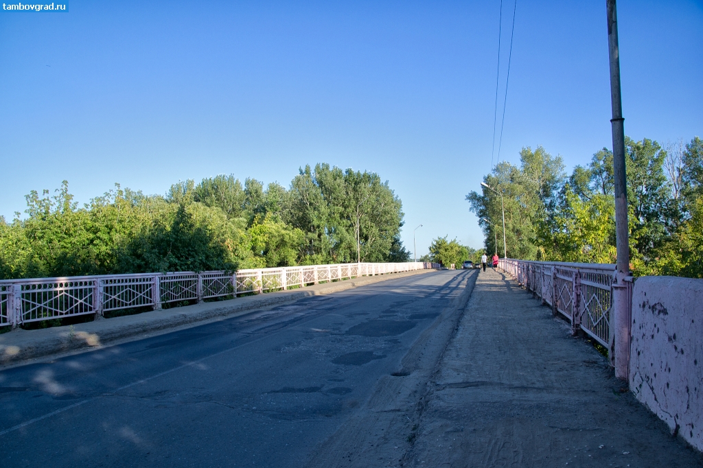 Моршанск. Мост через Цну в Моршанске