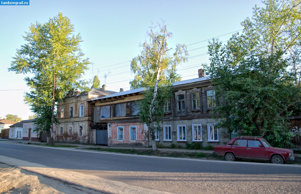 Моршанск. На улице Ленина в Моршанске