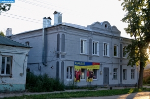 Моршанск. Двухэтажный дом на улице Советской в Моршанске