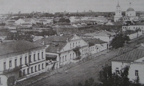 2-ая Базарная (Советская) улица в Моршанске до революции