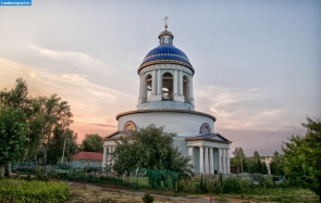 Бондарский район. Церковь Троицы Живоначальной в Бондарях