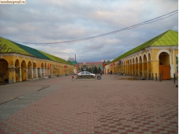 Кирсанов. Каменные ряды на рынке Кирсанова
