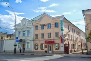 Современный Тамбов. Дом купца Малина на улице Советской в Тамбове