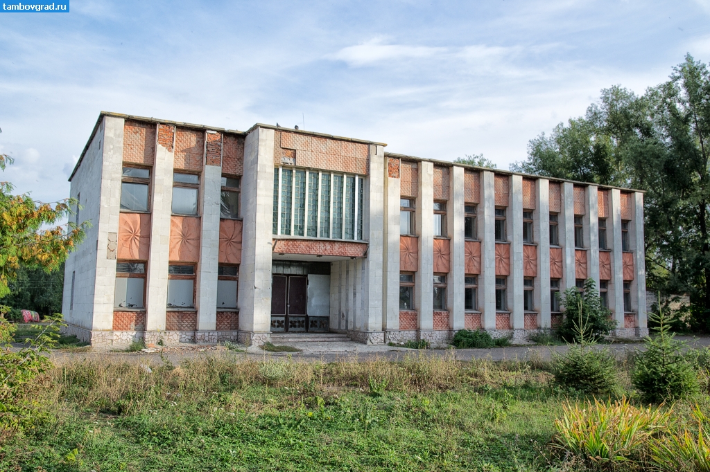 Староюрьевский район. Заброшенное здание в Новоюрьево