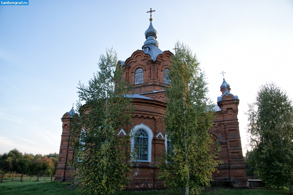 Староюрьевский район. Введенская церковь в селе Заворонежское