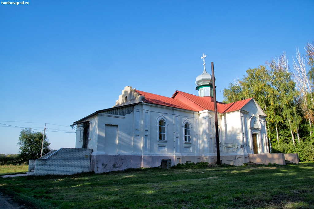 Первомайский район. Никольская церковь в селе Малый Снежеток