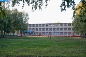Первомайский район. Школа в селе Старосеславино