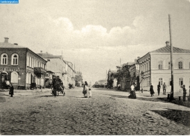 История Мичуринска (Козлова). Улица Мясницкая в Козлове