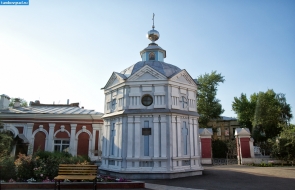 Мичуринск. Водосвятская Часовня перед Ильинской церковью в Мичуринске