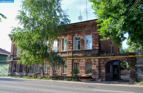 Мичуринск. Старый дом на улице Герасимова в Мичуринске