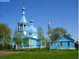 Сампурский район. Казанская церковь в селе Петровка