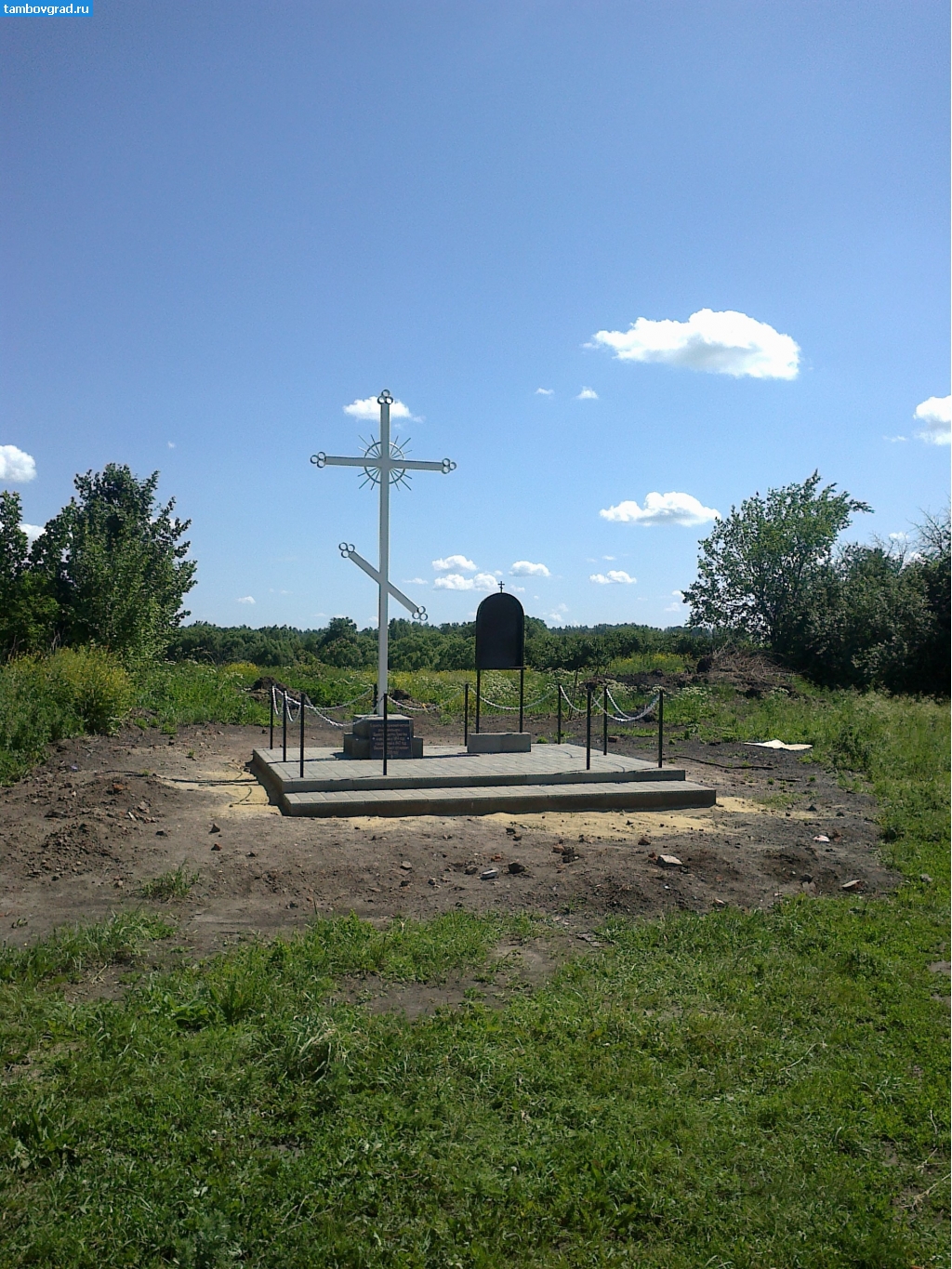 Поклонный крест с. Новосельцево. Поклонный крест