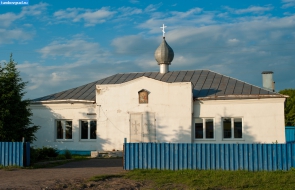 Первомайский район. Владимирская церковь в посёлке Хоботово