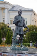 Тамбов 2019. Памятник Тамбовскому мужику