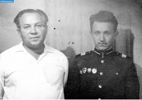 Кирилловы Леонид Алексеевич и Алексей Леонидович. Отец и сын. Тамбов. 1969 год.