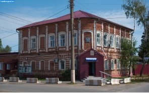 Спасский уезд. Здание полиции в Спасске
