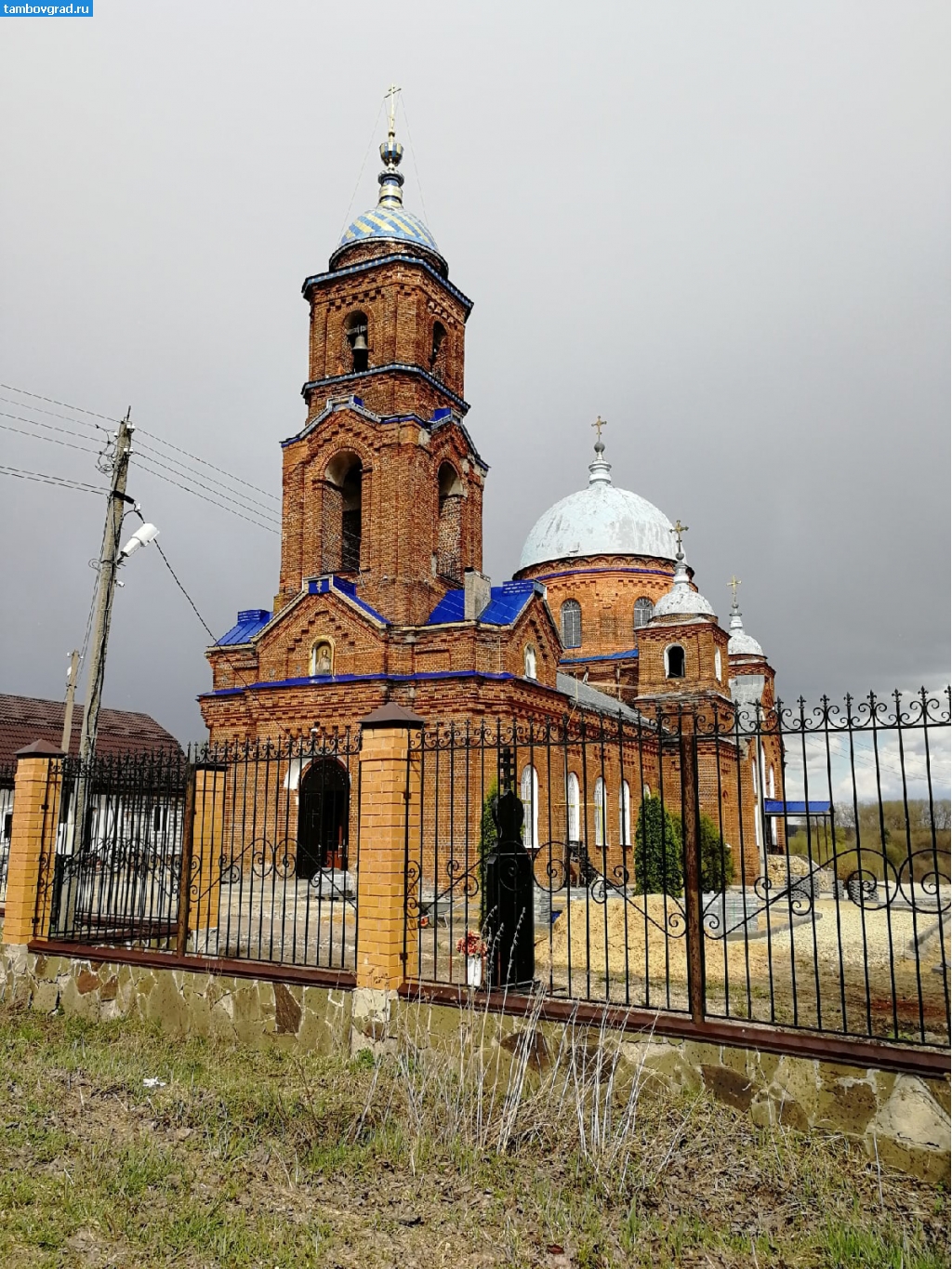 Мичуринский район. Покровская церковь в Гавриловке Мичуринского района