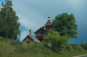 Елатомский уезд. Казанская церковь в селе Восход