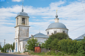 Елатомский уезд. Владимирская церковь в селе Ардабьево