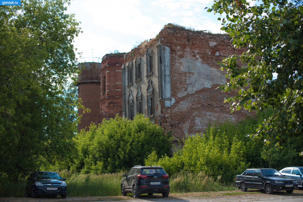 Елатомский уезд. Разрушенная Ильинская церковь в Елатьме