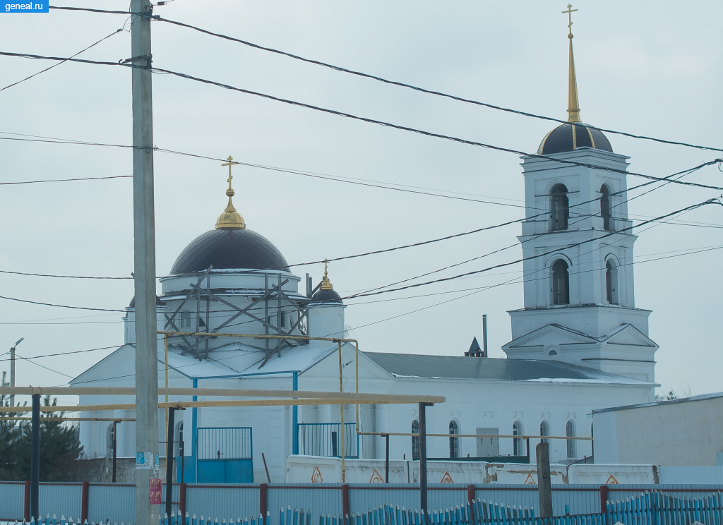 Лебедянский уезд. Никольская церковь в Лебедяни