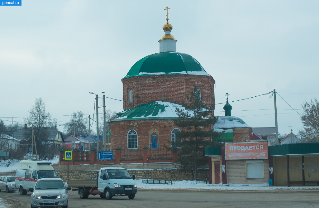 Лебедянский уезд. Церковь Рождества Богородицы в Лебедяни
