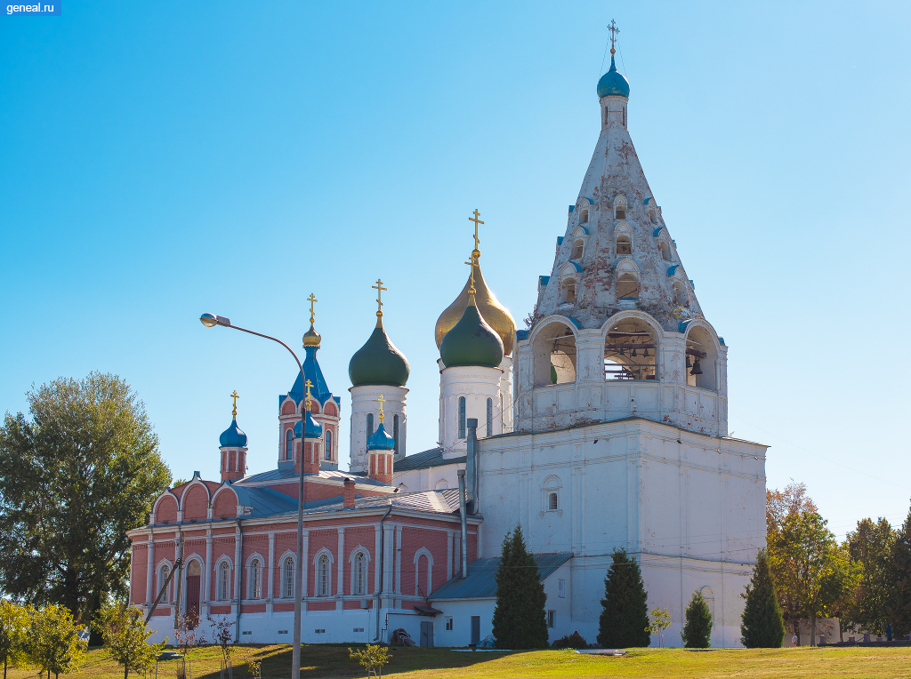 Московская губерния. Тихвинская церковь в Коломне