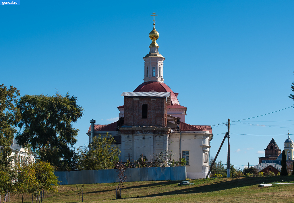 Московская губерния. Воскресенская церковь в Коломне