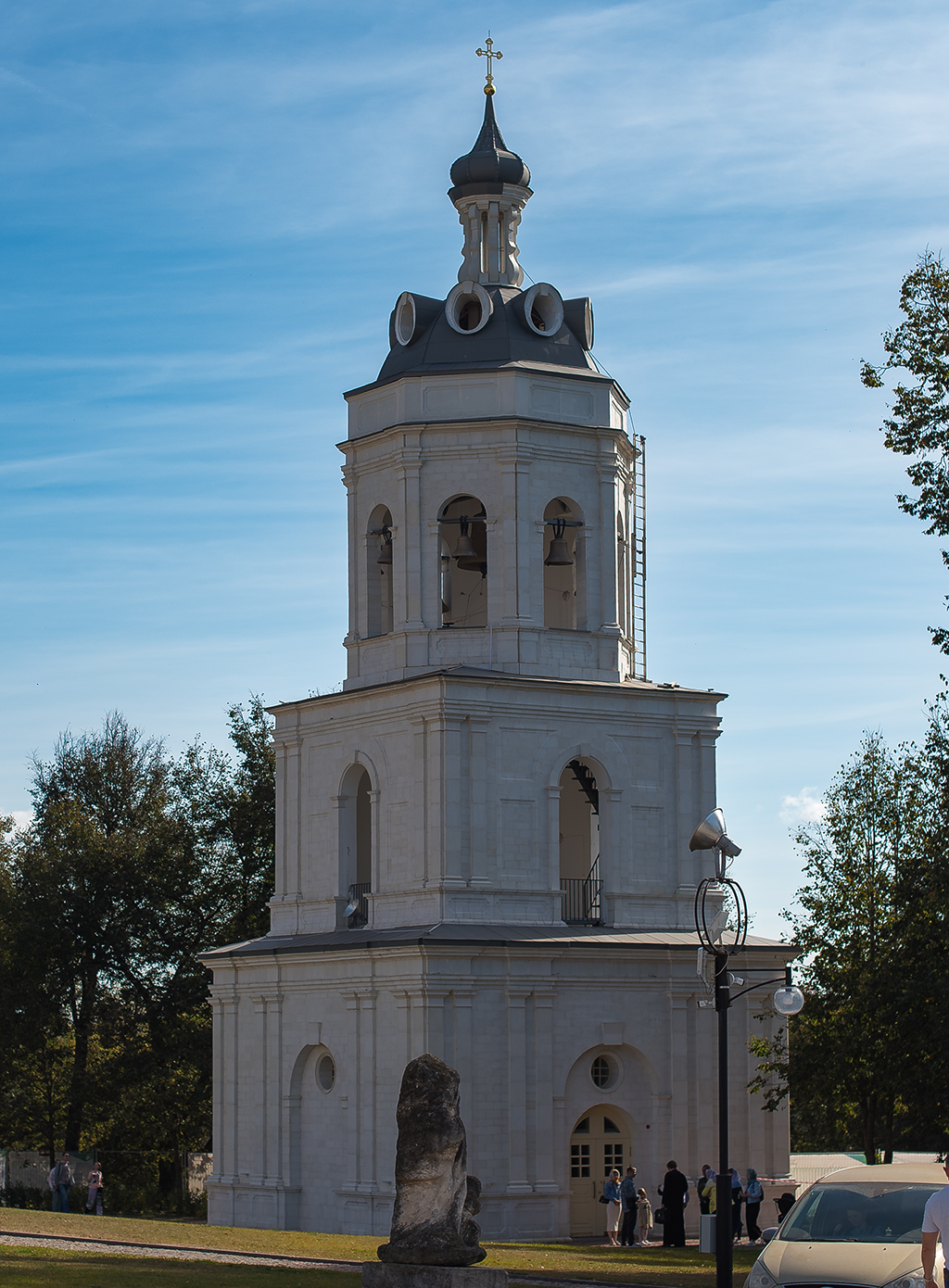 Московская губерния. Колокольня в Дубровицах